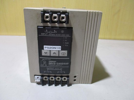 中古 OMRON POWER SUPPLY S8VS-24024AP パワーサプライ - growdesystem