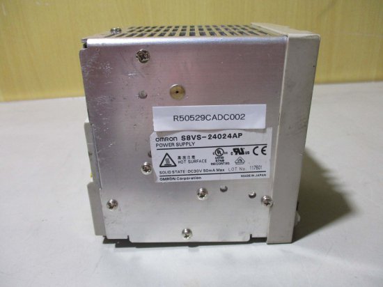 中古 OMRON POWER SUPPLY S8VS-24024AP パワーサプライ - growdesystem