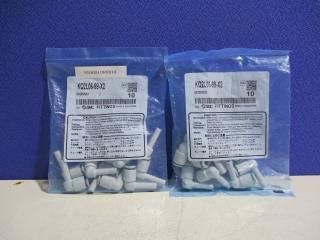  SMC KQ2L06-99-X2 fitting nickel plating   2