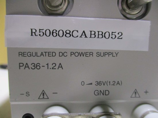 中古 KENWOOD REGULATEO DC POWERE SUPPLY PA36-1.2A 通電済み - growdesystem