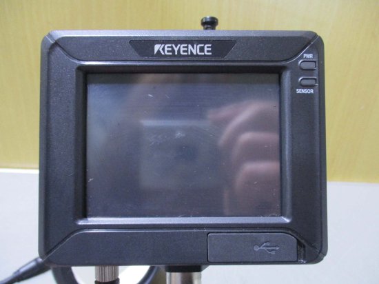 中古KEYENCE Monitor IV-M30 インテリジェントモニタ+IV-150MA 画像認識センサー - growdesystem