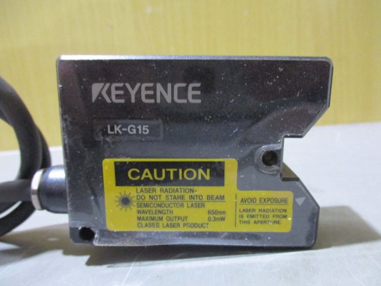 中古KEYENCE LK-G3000A LK-G15 高速・高精度CCDレーザ変位計 分離型コントローラ 標準タイプ - growdesystem