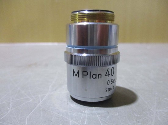 中古ニコンNikon顕微鏡対物レンズ M Plan 40 DI 0.5 210/ 0 - growdesystem