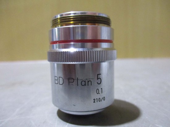 中古NIKON BD Plan 5 顕微鏡 対物レンズ 0.1 210/0 - growdesystem