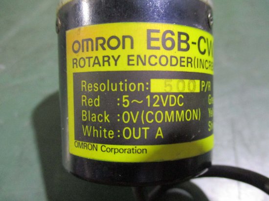 中古 OMRON ROTARY ENCODER E6B-CWZロータリエンコーダ - growdesystem