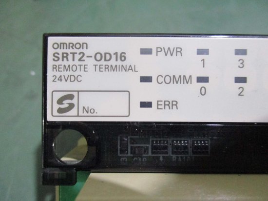 中古 OMRON REMOTE TERMINAL SRT2-ID16 / SRT2-OD16 リモートターミナル 2個セット -  growdesystem