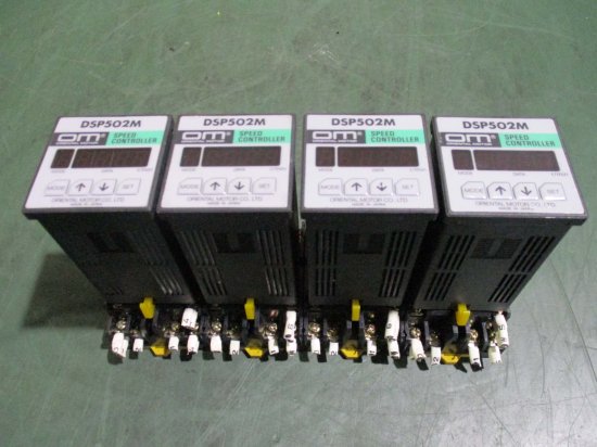 中古 ORIENTAL MOTOR DSP502M スピードコントローラー 4個セット - growdesystem