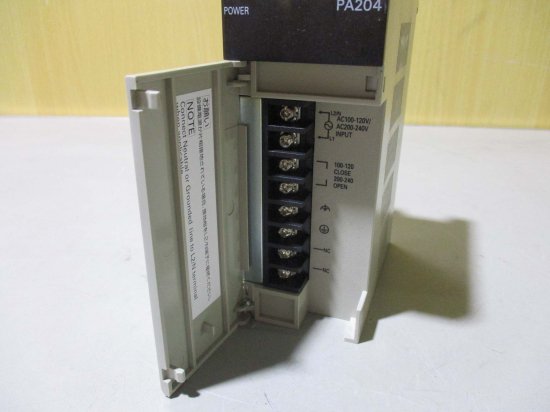 中古 OMRON POWER SUPPLY C200HW-PA204 電源ユニット - growdesystem