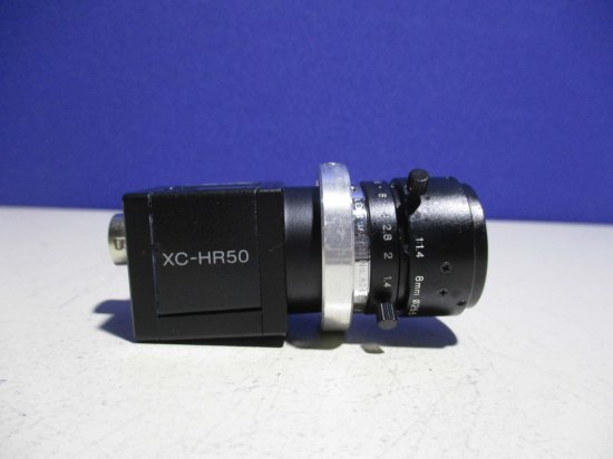 中古 SONY XC-HR50 FA用産業用 CCDマシンビジョンカメラ - growdesystem