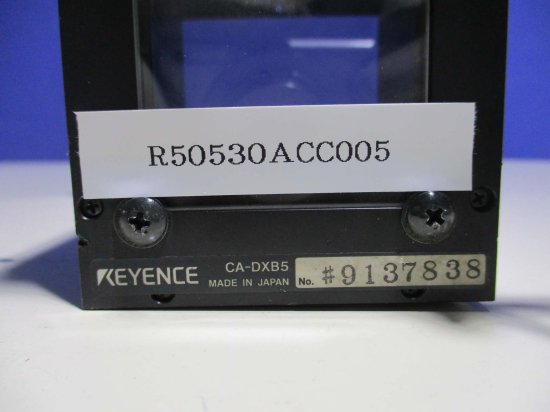 中古 KEYENCE CA-DXB5 同軸落射照明 - growdesystem