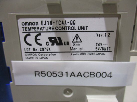 中古 OMRON EJ1N-TC4A-QQ 温度調節計 基本ユニット [3個セット] - growdesystem