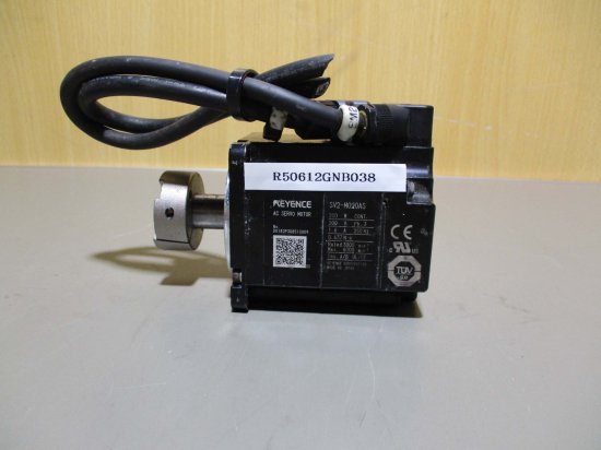 中古 KEYENCE AC SERVO MOTOR SV2-M020AS AC サーボモーター 200W - growdesystem