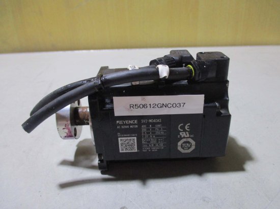 中古 KEYENCE AC SERVO MOTOR SV2-M040AS AC サーボモーター 400W - growdesystem