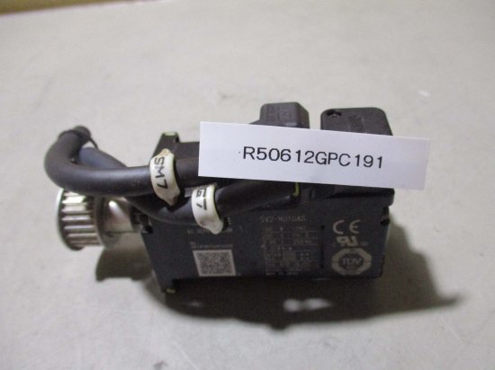 中古 KEYENCE AC SERVO MOTOR SV2-M010AS AC サーボモーター 100W - growdesystem