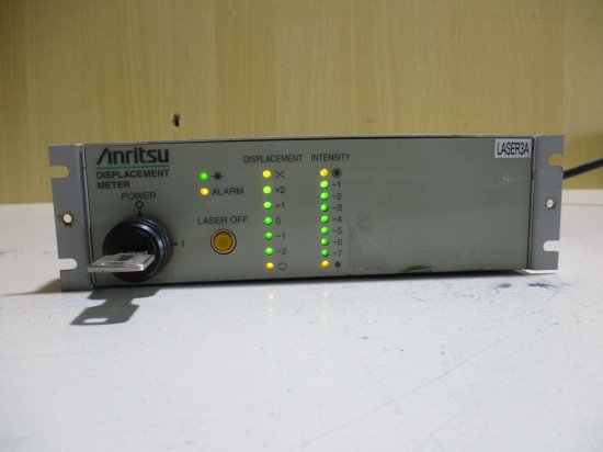 中古 Anritsu DISPLACEMENT METER センサーユニット KL2300A 100-240V 通電OK - growdesystem