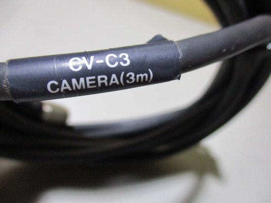 中古 Keyence CV-C3 長さ3m カメラケーブル - growdesystem