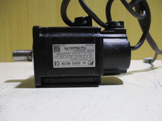 中古 FUJI AC SERVO MOTOR GYS201DC1-SA-L05 200W - growdesystem