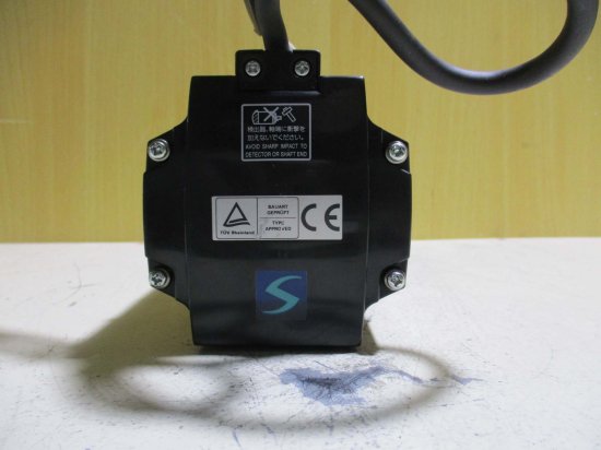 中古 MITSUBISHI AC SERVO MOTOR HC-KFS73-S33 AC サーボモーター 750W - growdesystem