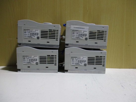 中古 MITSUBISHI INVERTER FR-S520E-0.1K インバータ 0.1kW 4個 - growdesystem