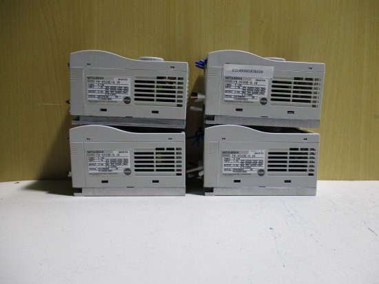 中古 MITSUBISHI INVERTER FR-S520E-0.1K インバータ 0.1kW 4個