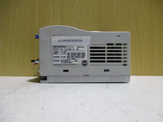 中古 MITSUBISHI INVERTER FR-S520E-0.1K インバータ 0.1kW 4個