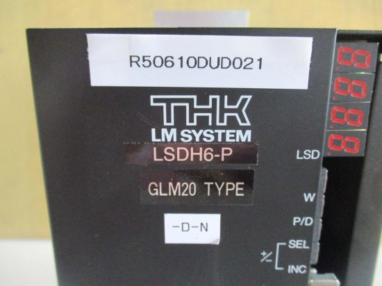 中古 THK LM SYSTEM LSDH6-P GLM20 LMシステムドライバー - growdesystem