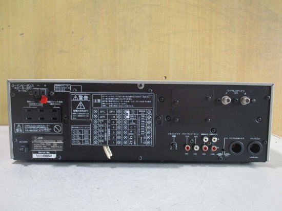 中古 JVC 業務用システムアンプ PA-704 (B) 53W - growdesystem