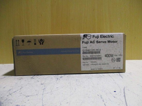 新古 Fuji Electric GYB401D5-RC2 Servo Motor 400W - growdesystem