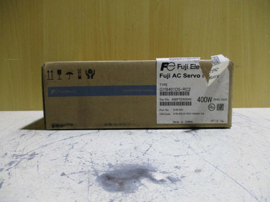 新古 Fuji Electric GYB401D5-RC2 Servo Motor 400W - growdesystem