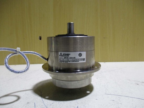 中古 MITSUBISHI ZKG-50AN POWDER CLUTCH DC24V 0.8A - growdesystem