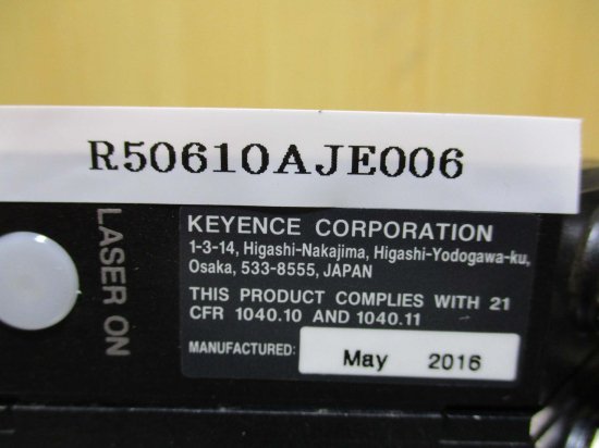 中古 KEYENCE LK-G35 高速・高精度CCDレーザ変位計/高精度センサヘッド [2個セット] - growdesystem