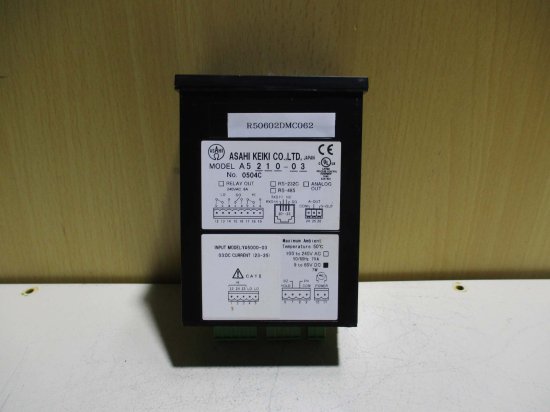 ASAHI KEIKI A5210-03 input model YA5000-03 直流電流用デジタル 
