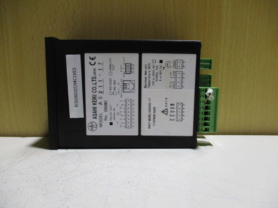 中古ASAHI KEIKI A5211-17 input model YA5000-17 ロードセル用デジタルパネルメータ2個 -  growdesystem