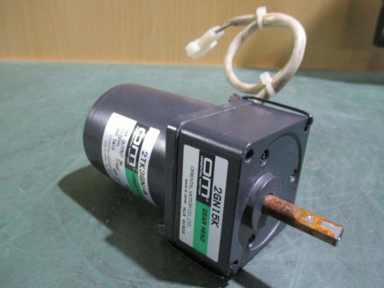 中古ORIENTAL MOTOR 2TK3GN-A/2GN15K モーター - growdesystem