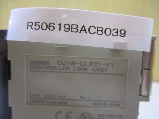 中古 Omron CJ1W-CLK21-V1 PLC コントローラリンク装置 - growdesystem