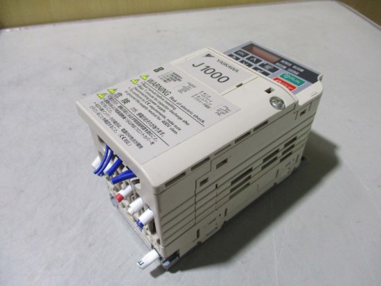 中古 Yaskawa CIMR-JA2A0001BAA インバータ 0.2kW 200-240V 1.1A/0.7A 4個 - growdesystem