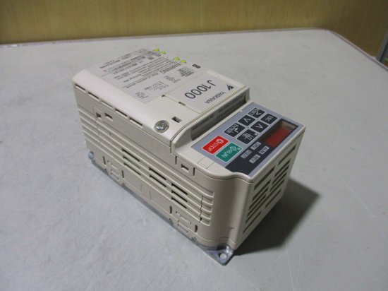 中古 Yaskawa CIMR-JA2A0001BAA インバータ 0.2kW 200-240V 1.1A/0.7A 4個 - growdesystem