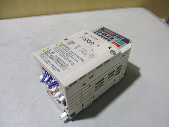 中古 Yaskawa CIMR-JA2A0001BAA インバータ 0.2kW 200-240V 1.1A/0.7A 4個 - growdesystem