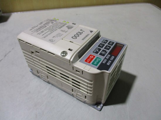 中古 Yaskawa CIMR-JA2A0001BAA インバータ 0.2kW 200-240V 1.1A/0.7A 4個 - growdesystem