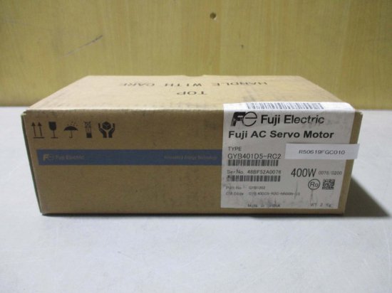 新古 Fuji Electric AC Servo Motor Model-GYB401D5-RC2 0.4kw - growdesystem