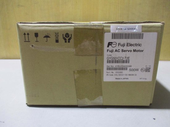 新古 Fuji Electric GYG501CC2-T2E AC Servo Motor 500W - growdesystem