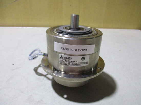 中古 MITSUBISHI ZKG-50AN POWDER CLUTCH DC24V 0.8A - growdesystem