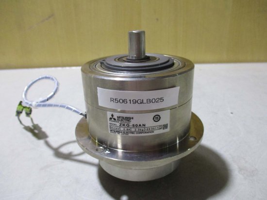 中古 MITSUBISHI ZKG-50AN POWDER CLUTCH DC24V 0.8A - growdesystem