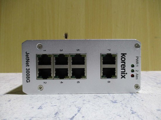 Korenix 産業用イーサネットスイッチJetNet 3008G ☆未使用