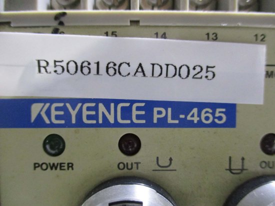 中古 KEYENCE PL-465 アンプユニット - growdesystem