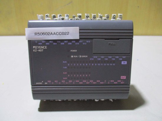 中古KEYENCE KZ-40T 超小型パッケージタイプPLC - growdesystem