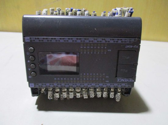 中古KEYENCE PLC KV-40AT 表示機能内蔵超小型PLC - growdesystem