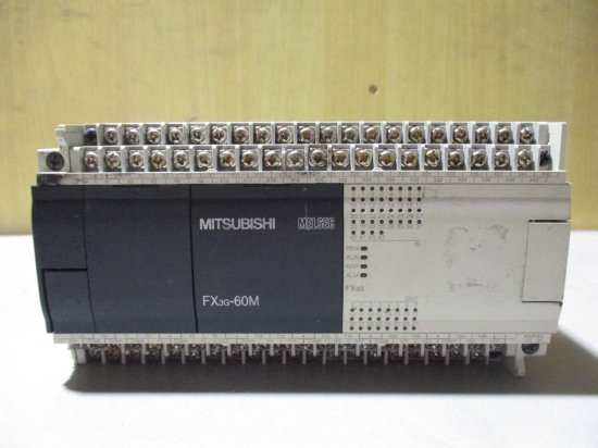 中古MITSUBISHI FX3Gシリーズ 基本ユニットFX3G-60MR/ES AC100～240 - growdesystem