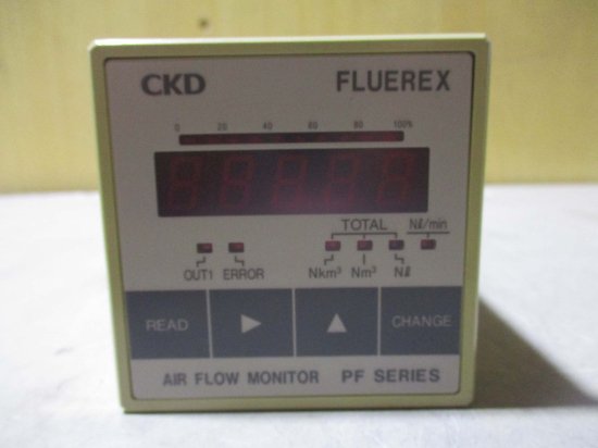 中古 CKD FLUEREX AIR FLOW MONITOR PFM8000D-A1 2個 - growdesystem