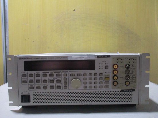 中古 ADVANTEST R6246 2CHANNEL VOLTAGE CURRENT SOURCE/MONITOR 直流電圧／電流発生器  ＜通電OK＞＜送料別＞ - growdesystem